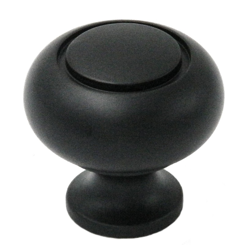 10 Pack Belwith Keeler Power & Beauty 1 1/4 Oil Rubbed Bronze Round Solid Brass Cabinet Knob K319