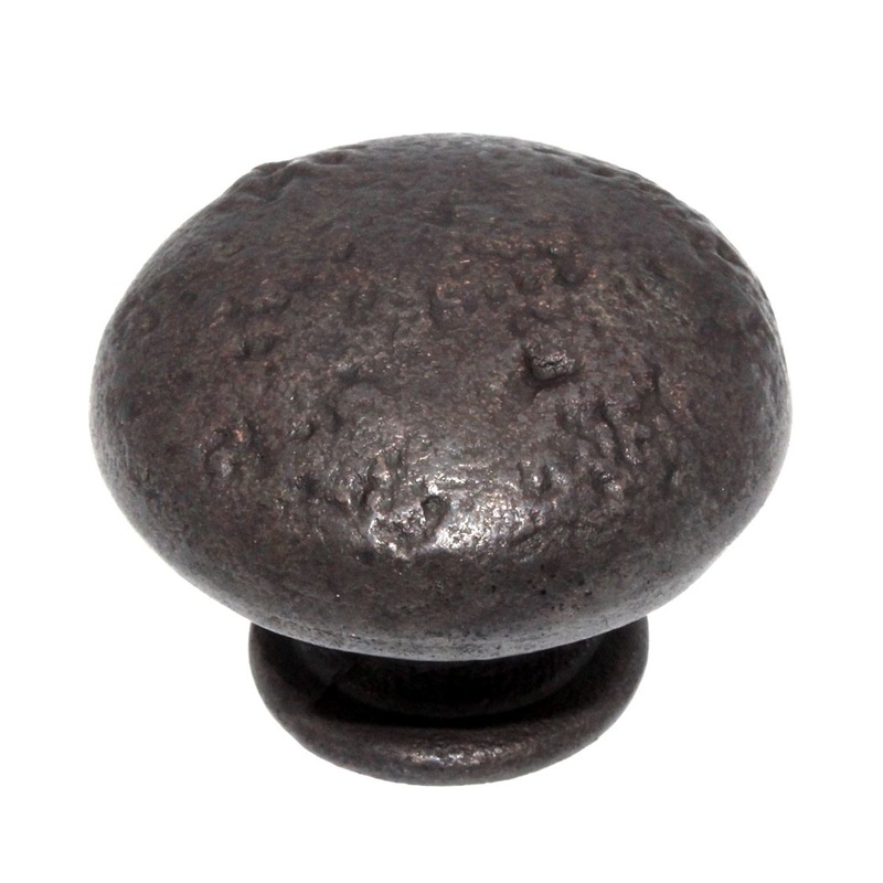 10 Pack Hickory Hardware Basaltic 1 1/2 Windover Antique Round Cabinet Knob P3141-DAC