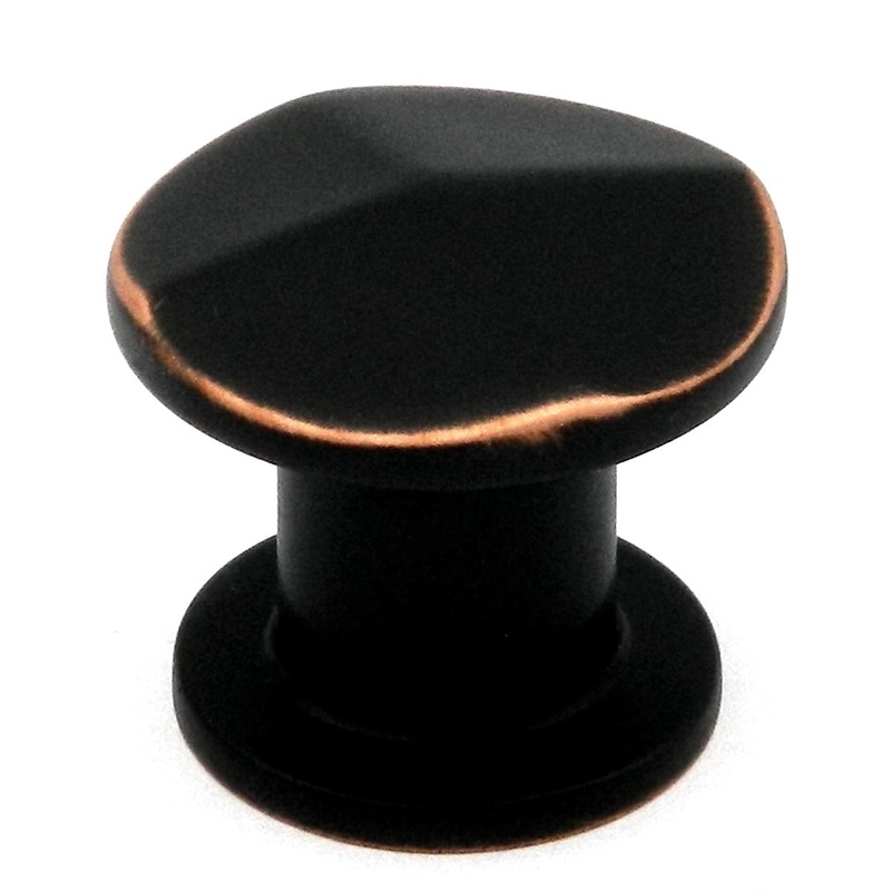 10 Pack Hickory Hardware Corinth 1 3/16 Oil Rubbed Bronze Round Cabinet Knob P3184-OBH