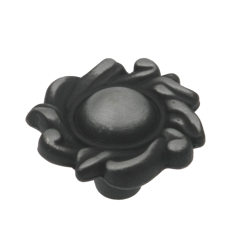 10 Pack Hickory Hardware Foxglove Antique Pewter 1 1/2 Decorative Cabinet Knob Pulls P2111-AP