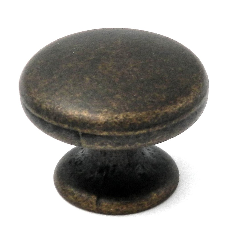 10 Pack Hickory Hardware Oxford Antique Windover Antique 1 1/4 Knob Pulls PA1216-WOA