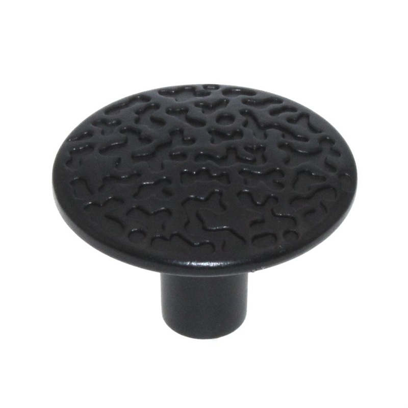 10 Pack Hickory Hardware Southwest Lodge Colonial Black 1 1/4 Disc Cabinet Knobs P102-CB