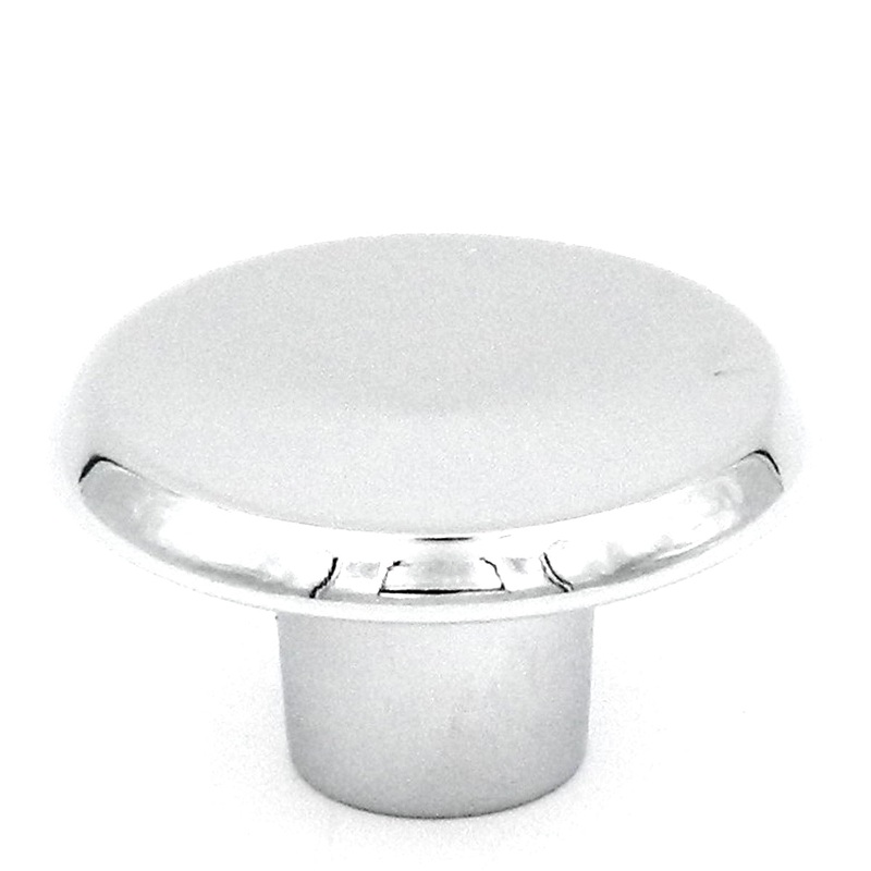 10 Pack Hickory Hardware Sunnyside 1 1/2 Polished Chrome Round Concave Cabinet Knob P113-26