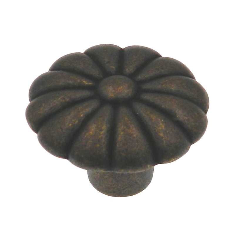 10 Pack Hickory Hardware Vienna 1 1/8 Windover Antique Round Cabinet Knob P3172-WOA