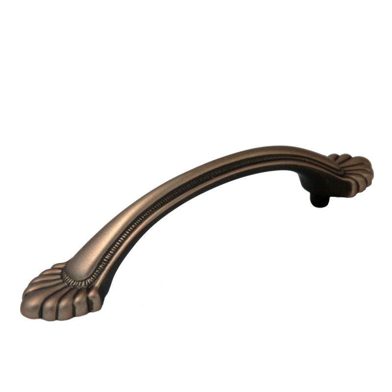 10 Pack Keeler Beaded Classic G8-15R Wellington Bronze 3 3/4 (96mm) cc Solid Brass Handle Pull