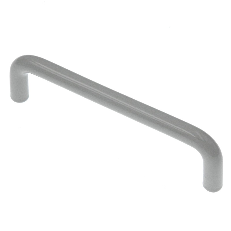 10 Pack Keeler Wire Pulls PW396-23 Light Grey 3 3/4 (96mm)cc Solid Brass Wire Pull