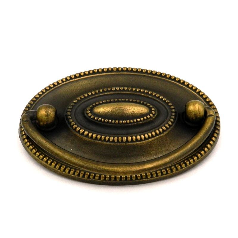 Hickory Hardware Cavalier Antique Brass 2 1/4cc Drawer Bail Pull 51904-9017