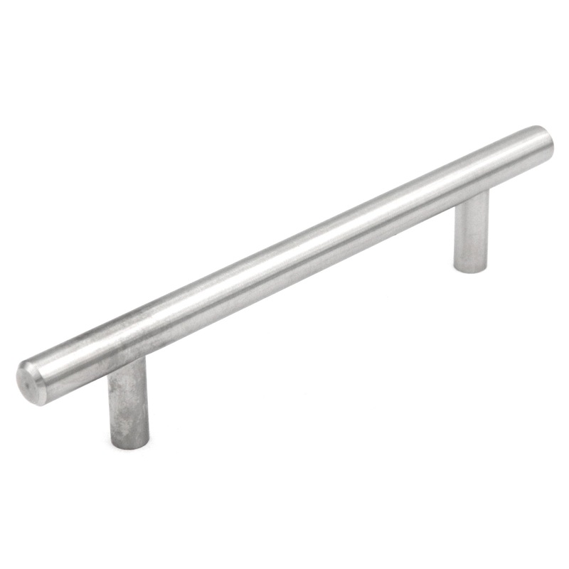 Hickory Hardware Contemporary Stainless Steel P2236-SS 5 (128mm)cc Solid Brass Bar Pull