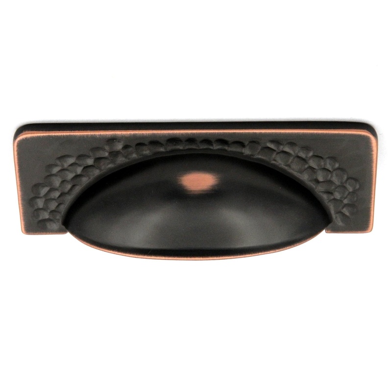 Hickory Hardware Craftsman Oil-Rubbed Bronze P2174-OBH 3 3/4 (96mm)cc Rustic Cabinet Bar Pull