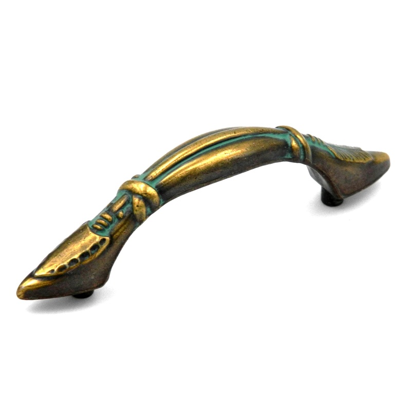 Hickory Hardware Southwest Lodge Verde Antique 3cc Arrow Cabinet Pull P381-VA
