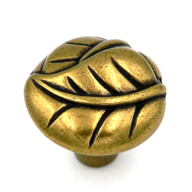 Hickory Hardware Touch of Spring 1 1/4 Lancaster Hand Polished Brass Round Cabinet Knob P7301-LP