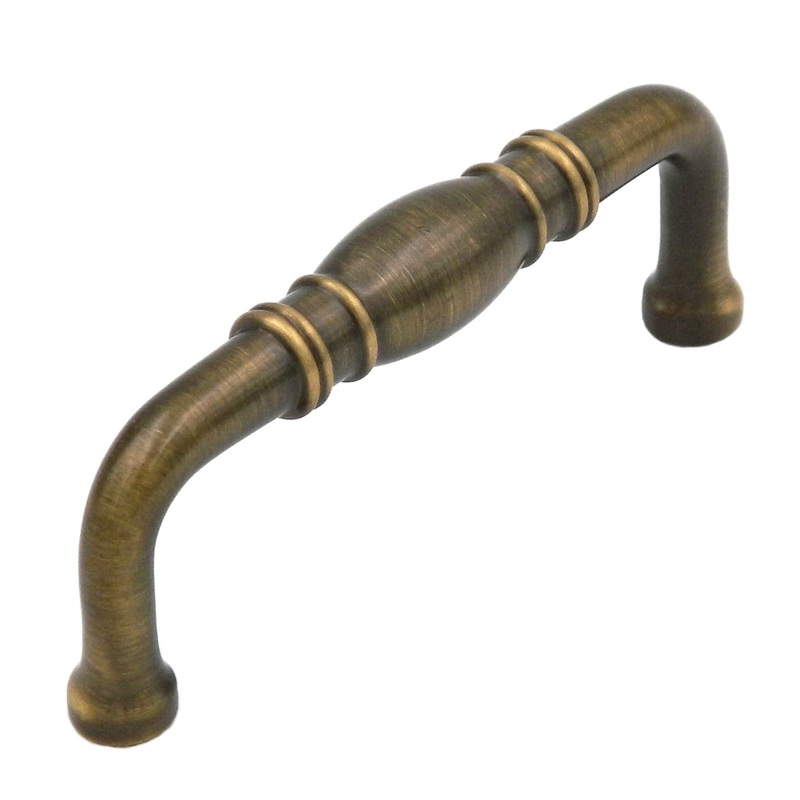 10 Pack Belwith Keeler Prestige K47-9013 Satin Dover 3cc Solid Brass Cabinet Handle Pull