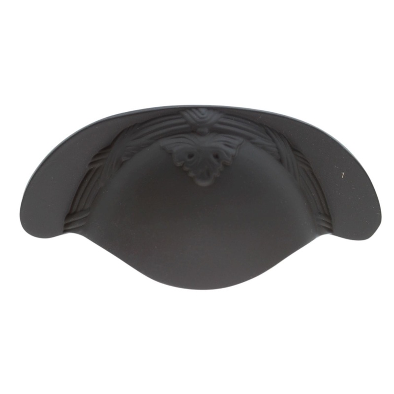 10 Pack Belwith Keeler Ribbon & Reed M313 Oil Rubbed Bronze 3cc Solid Brass Cup Pull
