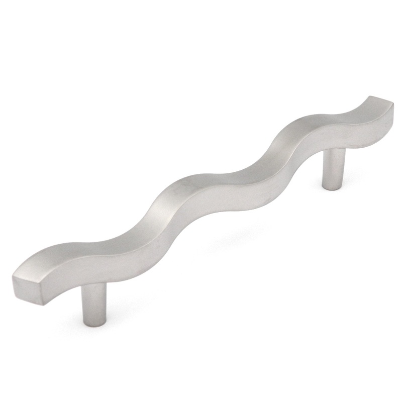 10 Pack Hickory Euro-Contemporary P2162-PN Pearl Nickel 5 (128mm)cc Handle Pull