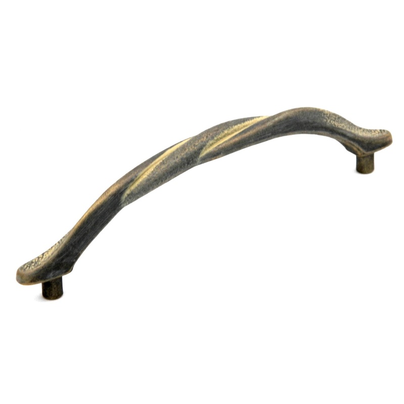 10 Pack Hickory Harlequin P2422-BOA Blonde Antique 5 (128mm)cc Cabinet Handle Pull