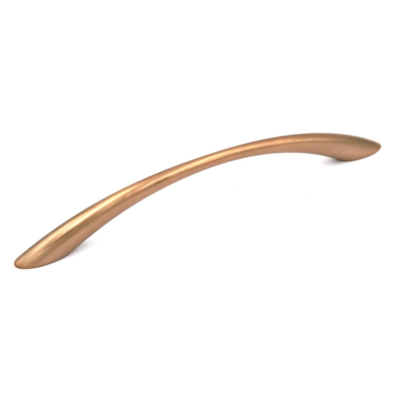 10 Pack Hickory UltraMod P3222-SRG Satin Rose Gold 6 1/4 (160mm)cc Handle Pull