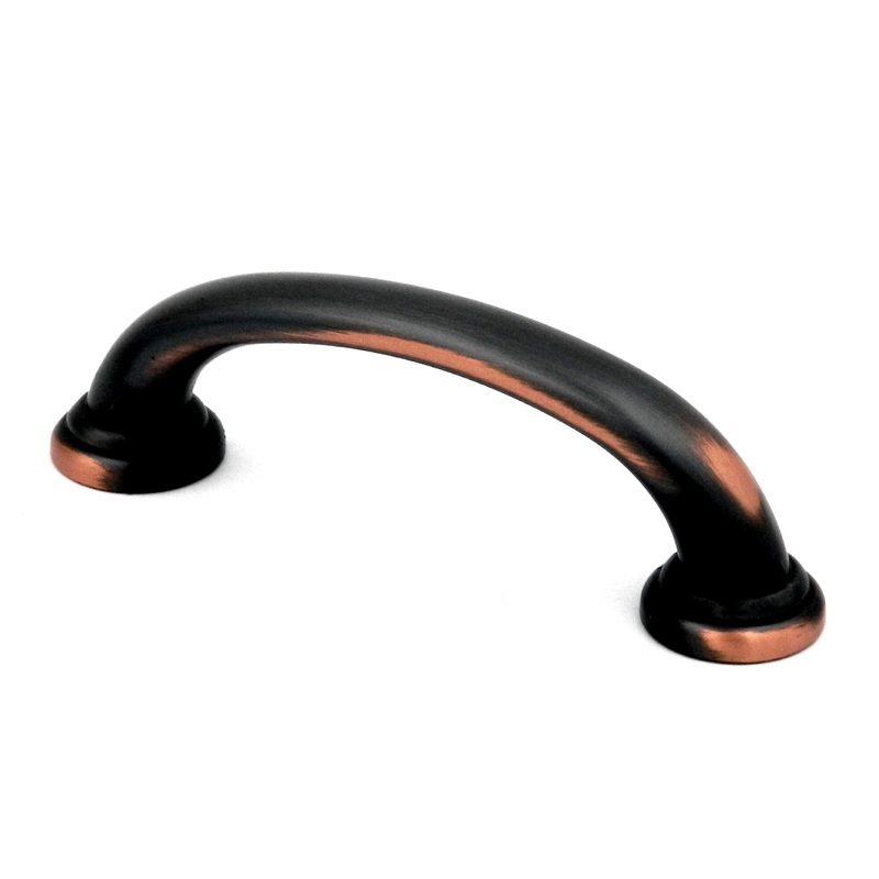 10 Pack Hickory Zephyr P2280-OBH Oil Rubbed Bronze Highlighted 3cc Cabinet Handle Pull