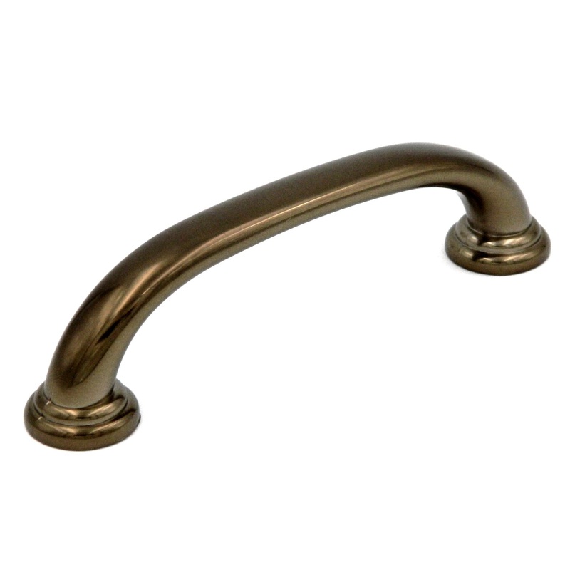10 Pack Hickory Zephyr P2281-VBZ Venetian Bronze 3 3/4 (96mm)cc Arch Cabinet Handle Pull
