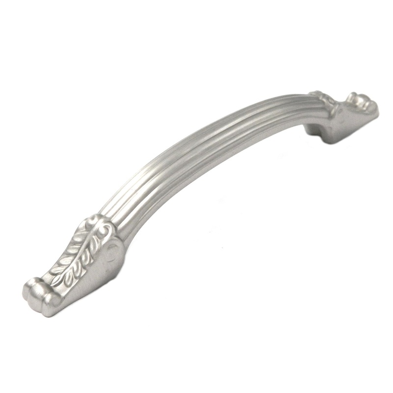 10 Pack Keeler Richelieu F418 Satin Nickel 3 3/4 (96mm) cc Solid Brass Handle Pull