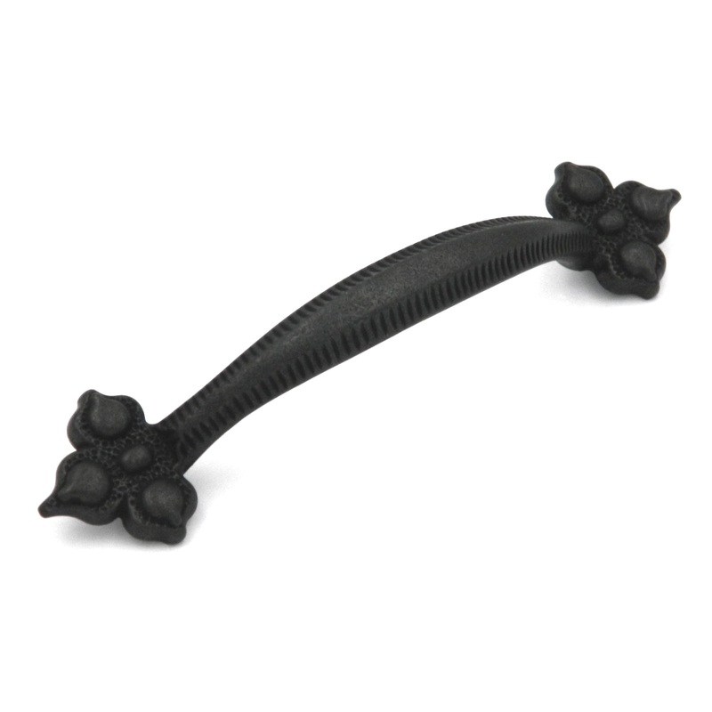 10 Pack Keeler Spanish Gothic P3021-BMA Black Mist Antique 3 3/4 (96mm)cc Handle Pull