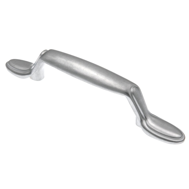 10 Pack Amerock Allison 254SCH Satin Chrome 3cc Arch Cabinet Handle Pulls