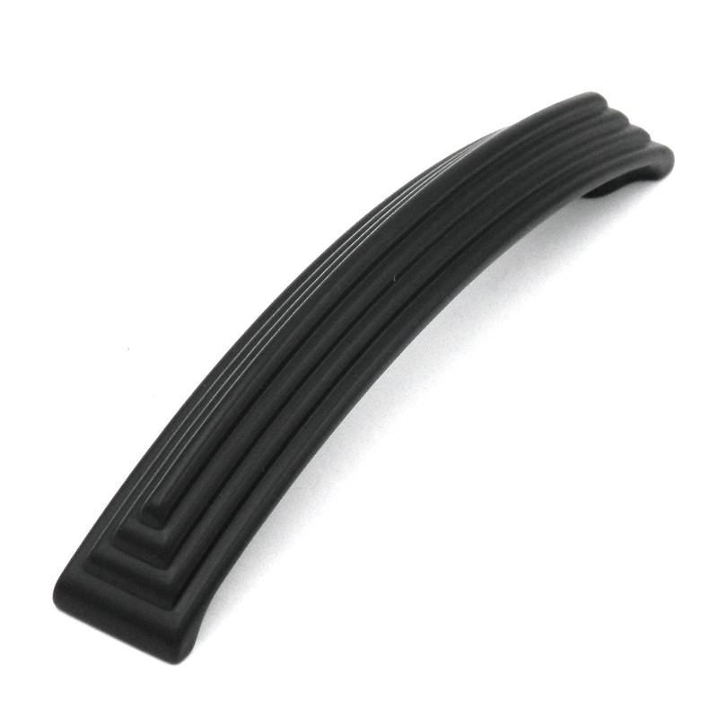 10 Pack Hickory Encore P3120-MB Matte Black 5 (128mm)cc Cabinet Cup Pull