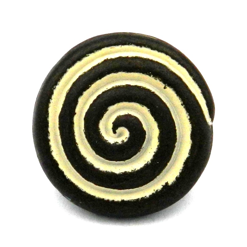 10 Pack Hickory Hardware Manchester Biscayne Antique 1 1/4 Swirl Cabinet Knob Pulls P7351-BYA