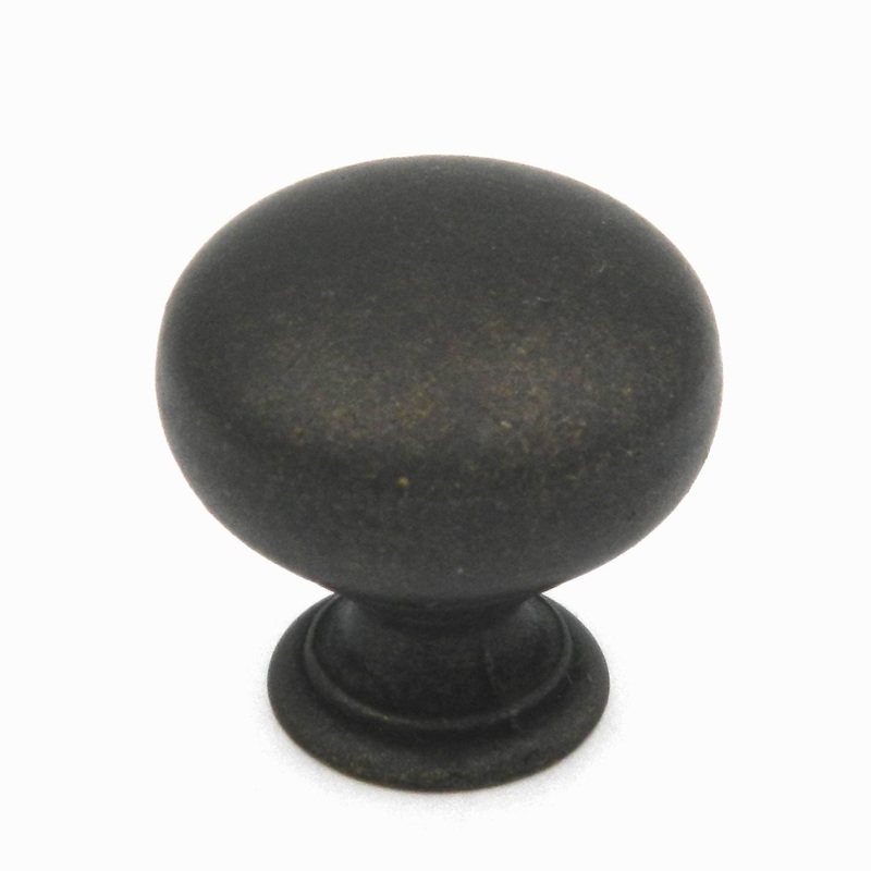 10 Pack Hickory Hardware Palmetto Windover Antique 1 Mushroom Cabinet Knob Pulls 41850-9018