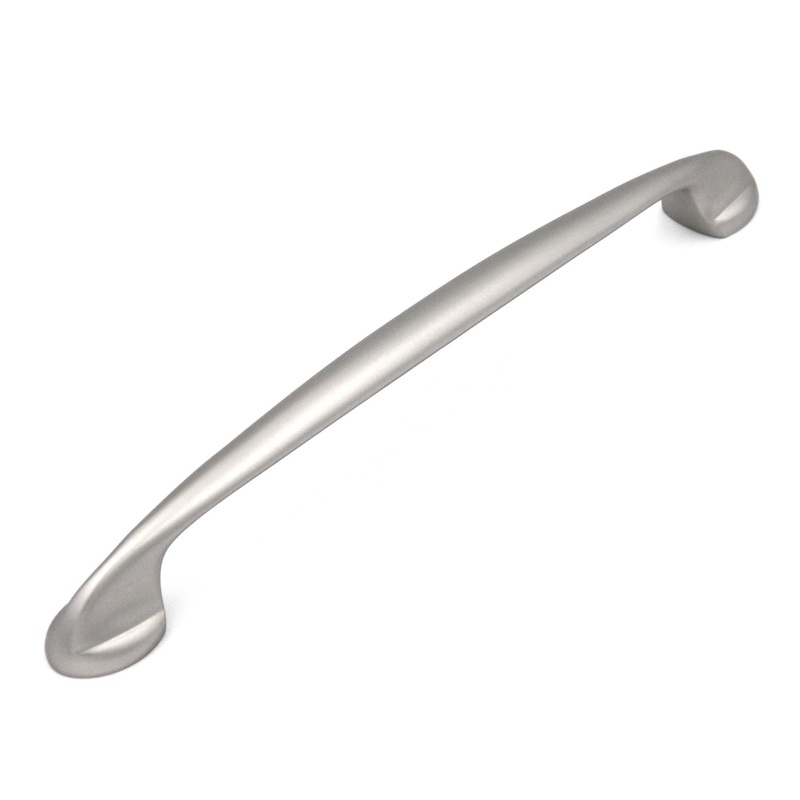 10 Pack Hickory Hardware Vanguard Flat Nickel 160mm Arch Cabinet Pulls P3080-FN