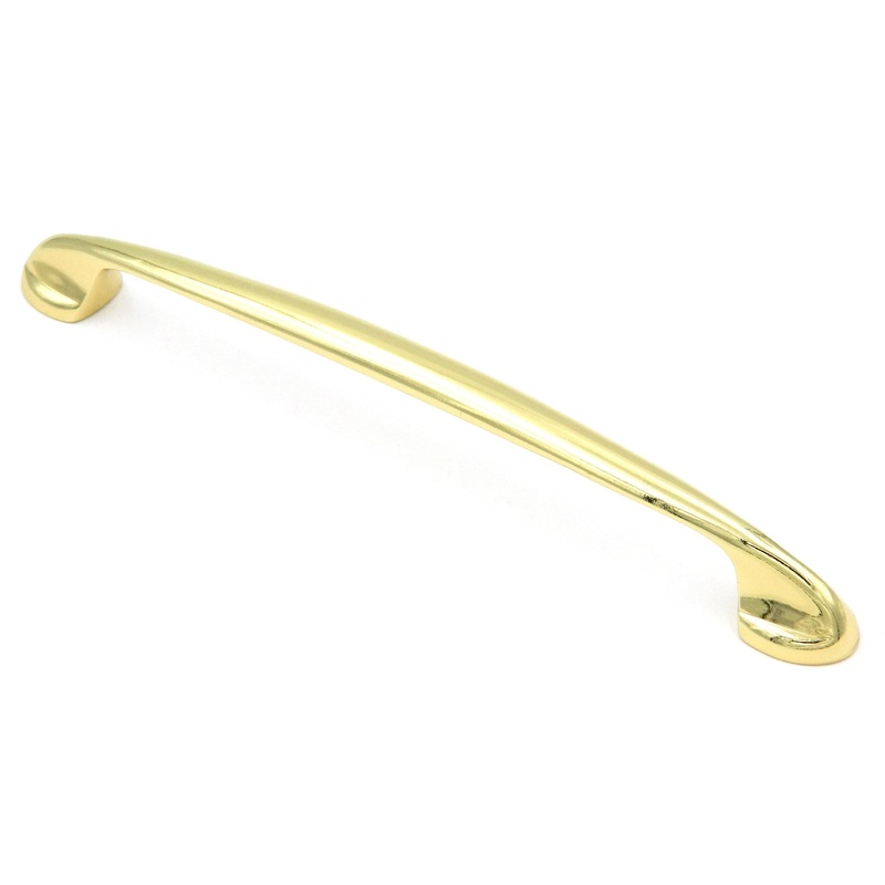 10 Pack Hickory Hardware Vanguard Polished Brass 160mm Arch Cabinet Pulls P3080-PB