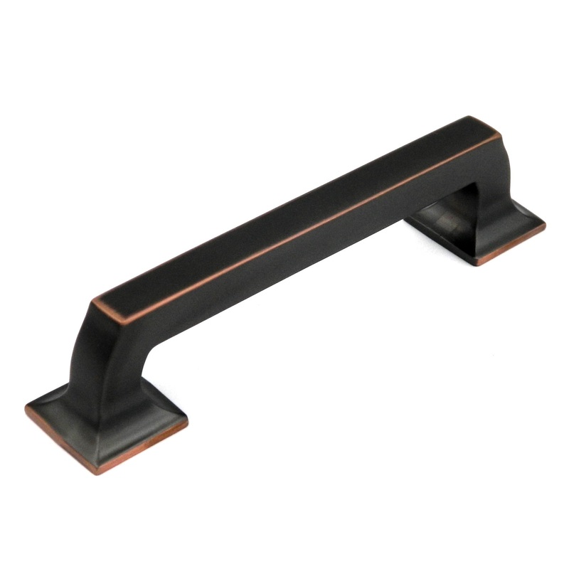 10 Pack Keeler Studio II P3274-2122 Oil-Rubbed Bronze Highlighted 5 (128mm)cc Handle Pull