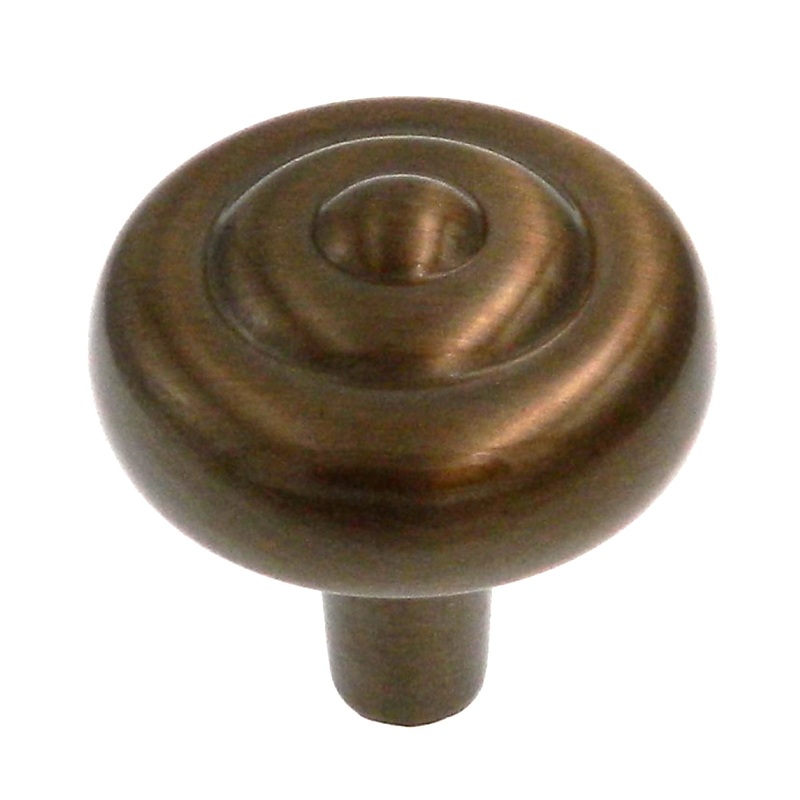 25 Pack Hickory Hardware Eclipse 1 1/8 Satin Bronze Round Cabinet Knobs P206-SBZ