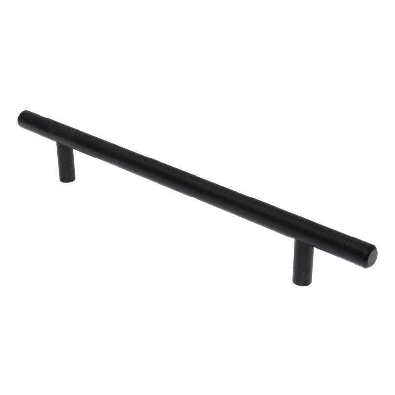 Pride 10 Cabinet Bar Pull 7 Ctr Matte Black P110-BK