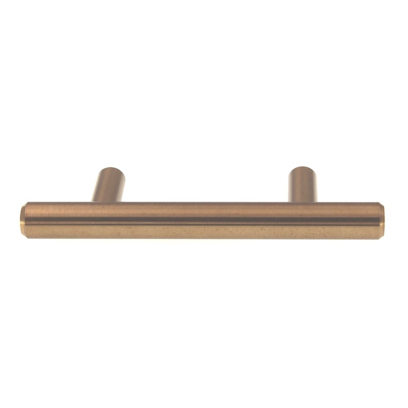 Pride 4 Cabinet Bar Pull 2 1/2 (64mm) Ctr Rose Gold P104-RG
