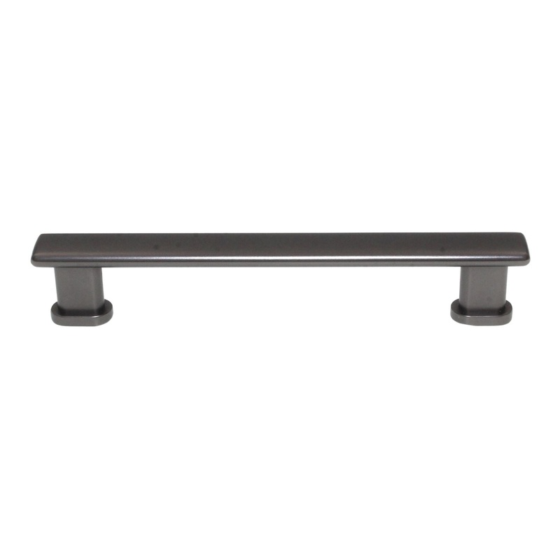 Pride Manhattan Square Cabinet Bar Pull 5 (128mm) Ctr Dark Pewter P92927-DP