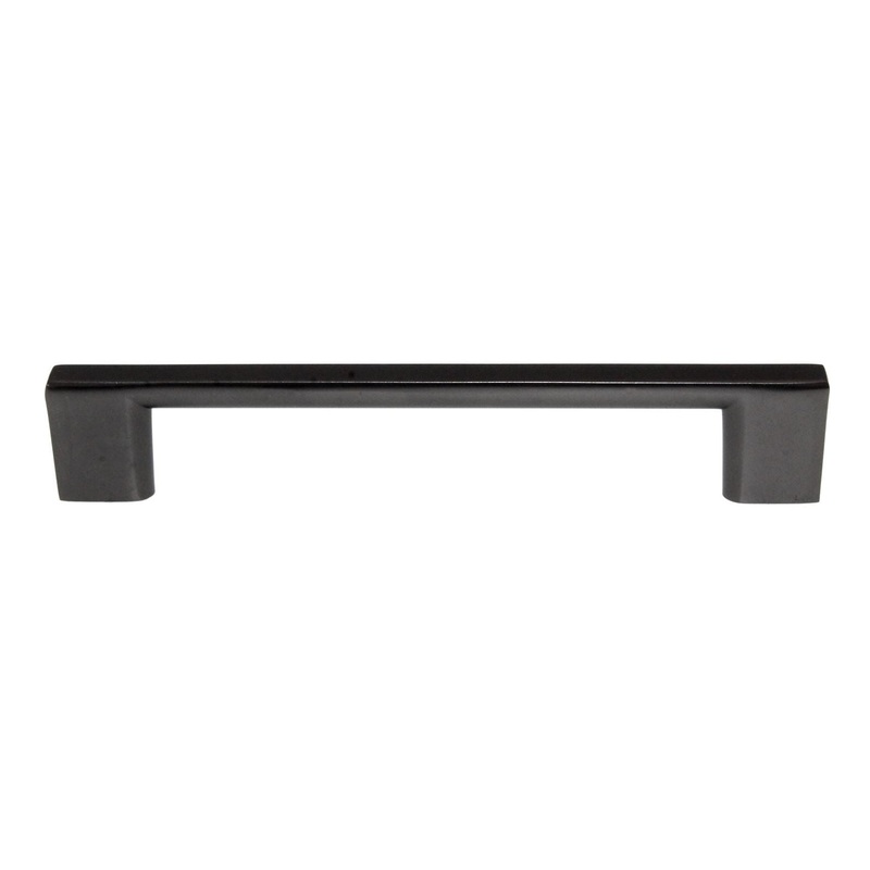 Pride Miami Square Cabinet Bar Pull 5 (128mm) Ctr Dark Pewter P81572-DP