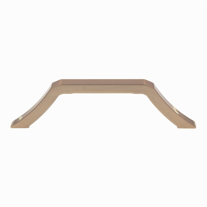 Pride Milan Square Cabinet Arch Pull 5 (128mm) Ctr Rose Gold P94128-RG