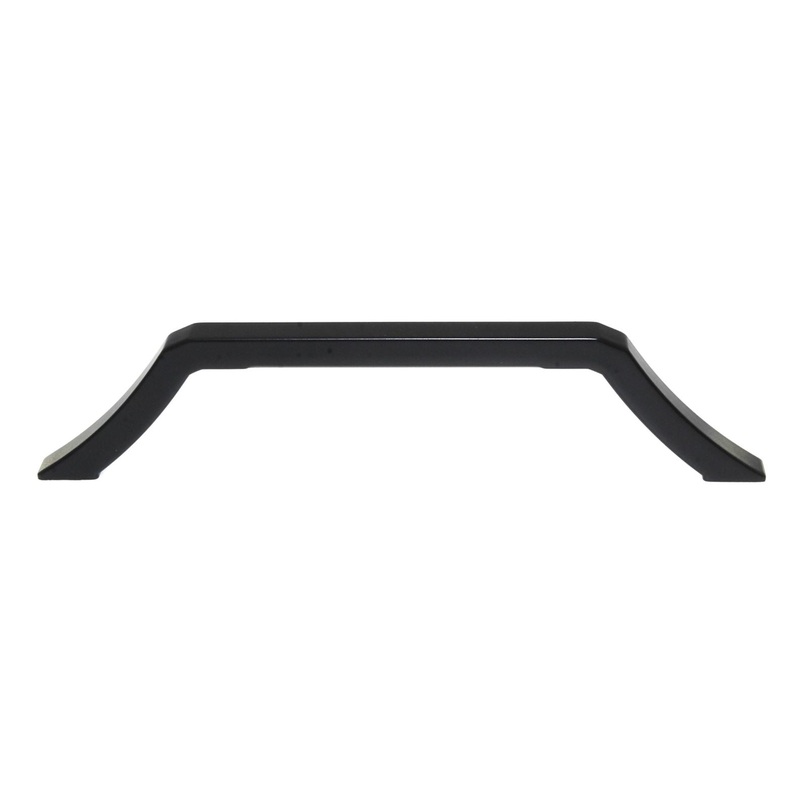 Pride Milan Square Cabinet Arch Pull 6 1/4 (160mm) Ctr Matte Black P94160-BK