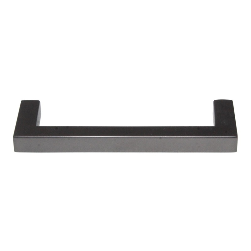 Pride Modern Square Cabinet Bar Pull 3 3/4 (96mm) Ctr Dark Pewter P87226-DP