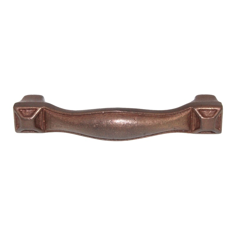 Schaub Kelmscott Manor Arch Pull 3 3/4 (96mm) Ctr Aurora Bronze 823-AUBZ