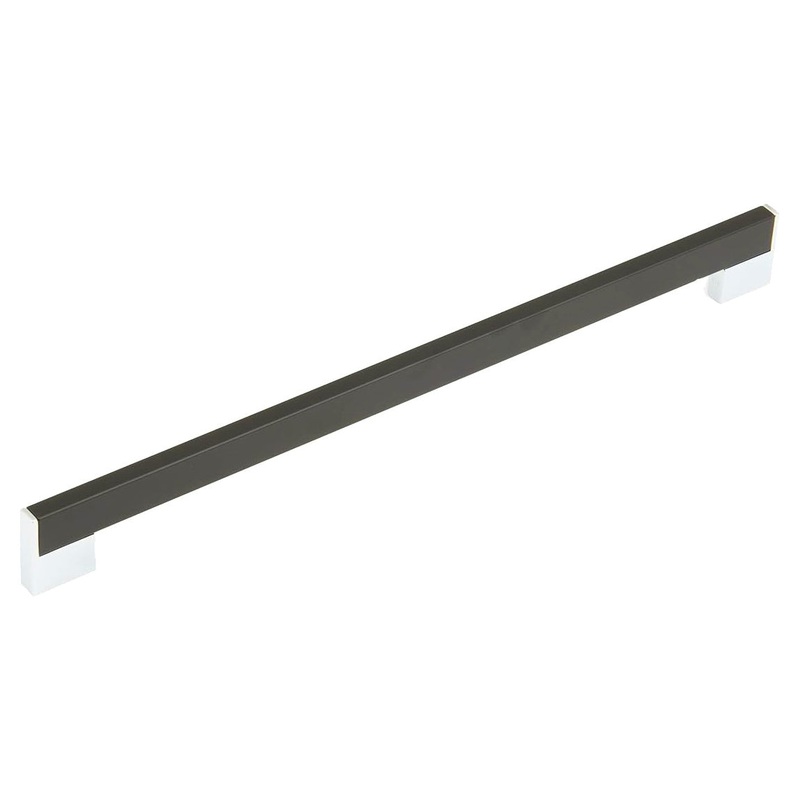 Schaub Tenor Bar Pull 15 1/8 (384mm) Ctr Satin Nickel 246-384-15