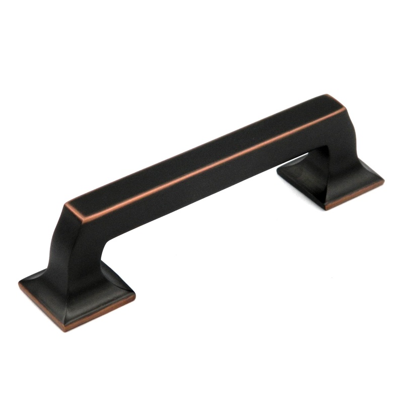 10 Pack Keeler Studio II Oil-Rubbed Bronze 3 3/4 (96mm)cc Handle Pulls P3273-2122