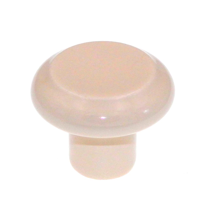 Amerock BP1323-A Almond Colour Washed Ceramic 1 3/8 Mushroom Cabinet Knobs
