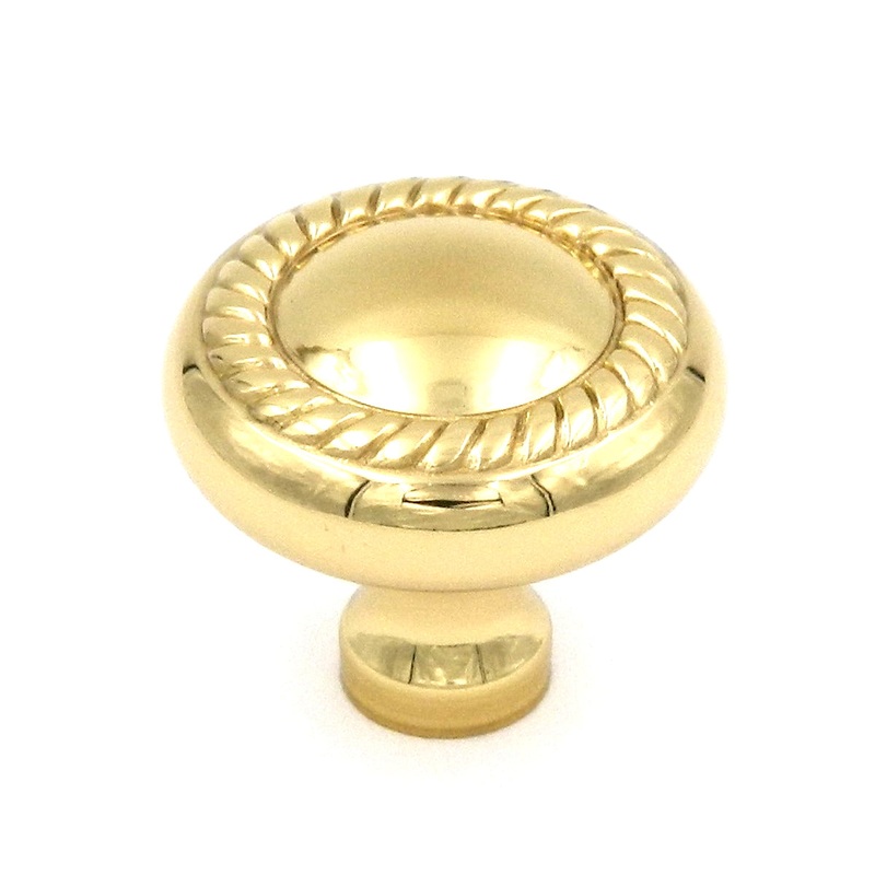 Amerock Hardware BP1426-3 Polished Brass 1 Decorative Cabinet Knob Pull