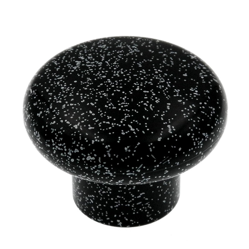 AmerockBP5421-SPB Speckled Black 1 1/4 Round Cabinet Knob Pull Allison