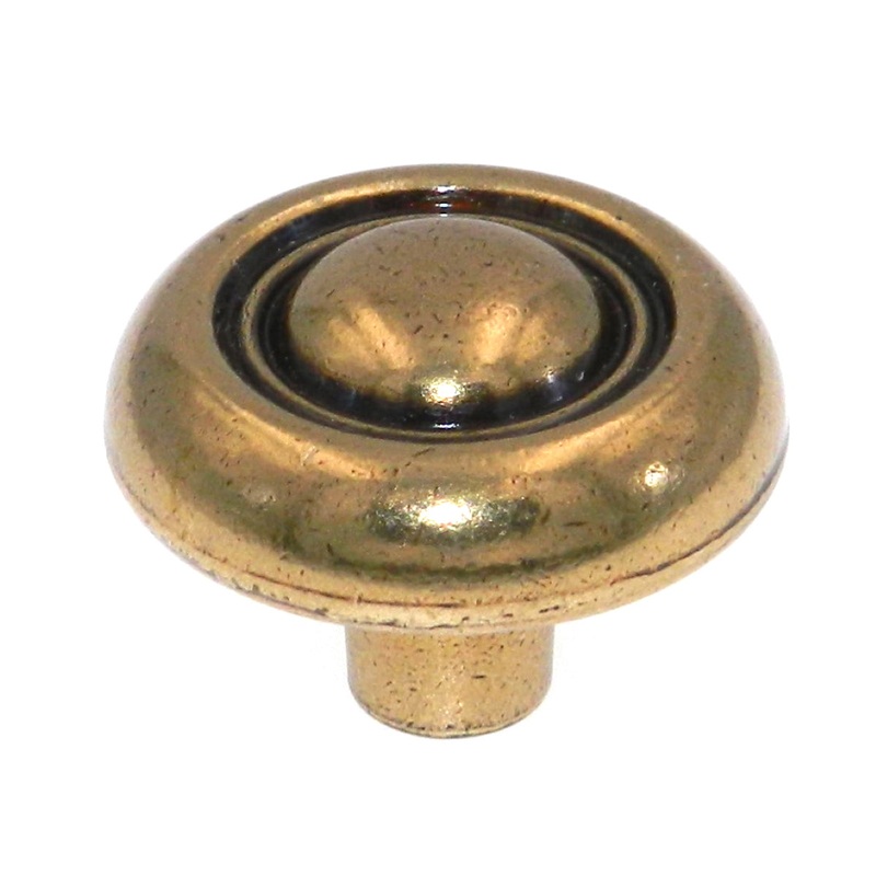 AmerockHardware BP76291-R1 Regency Brass 1 1/4 Cabinet Knob Pull
