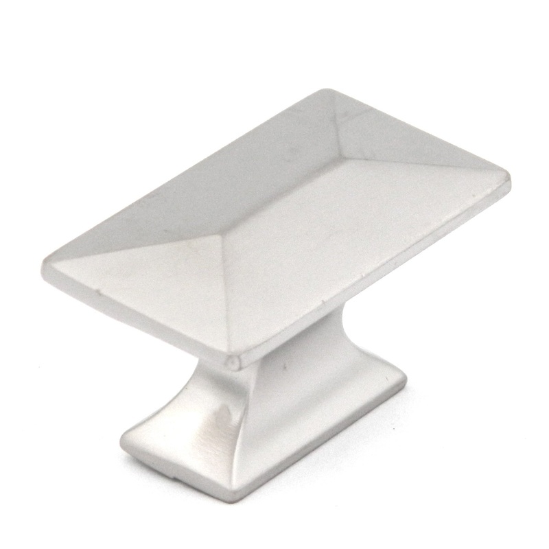Hickory Hardware Bungalow 1 3/4 Pearl Nickel Cube Cabinet Knob P2151-PN