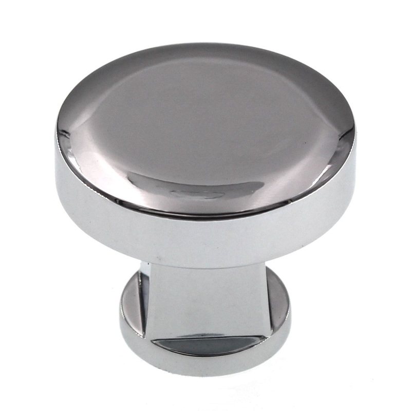 Pride Colorado 1 1/4 Flat Top Round Cabinet Knob Polished Chrome K92925PC