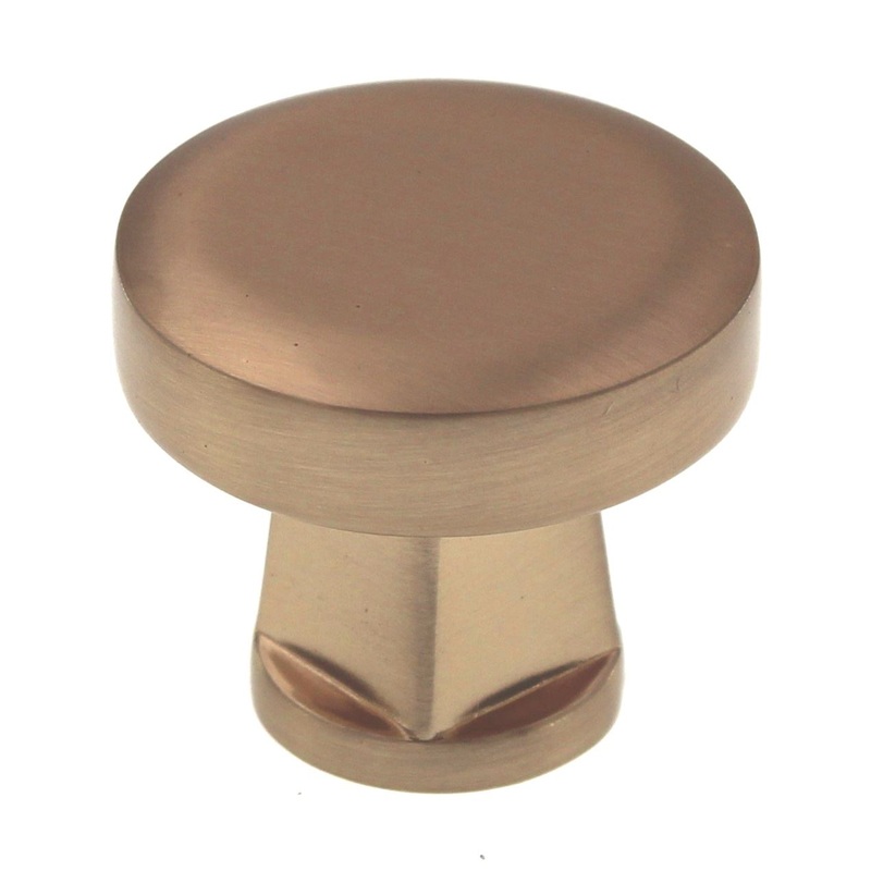 Pride Colorado 1 1/4 Flat Top Round Cabinet Knob Rose Gold K92925RG