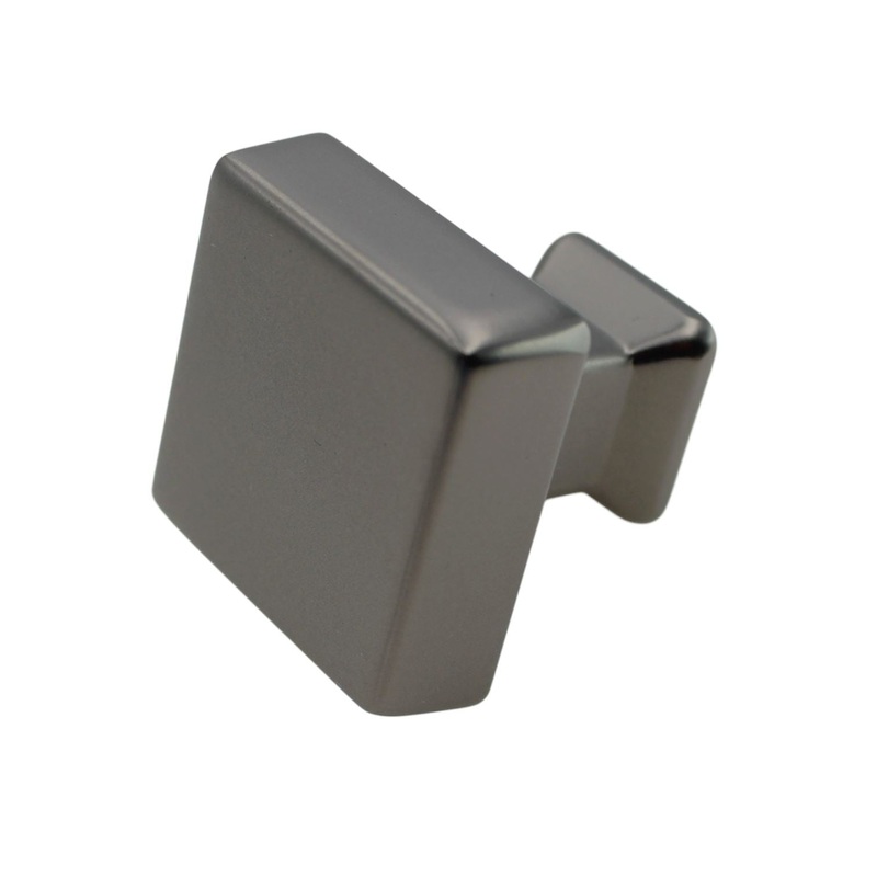 Pride Colorado 1 1/4 Square Cabinet Knob Dark Pewter K94723DP